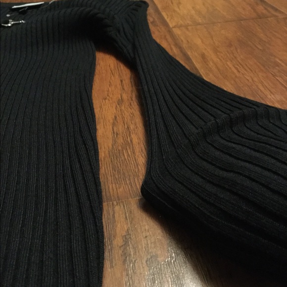 Black Ribbed Top Snafflebit Equestrian detail - Picture 3 of 3